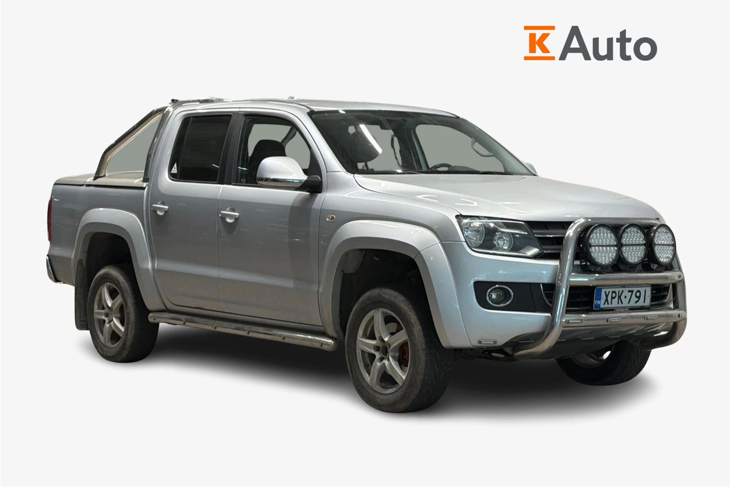 harmaa Volkswagen Amarok 2012 kuva 1.