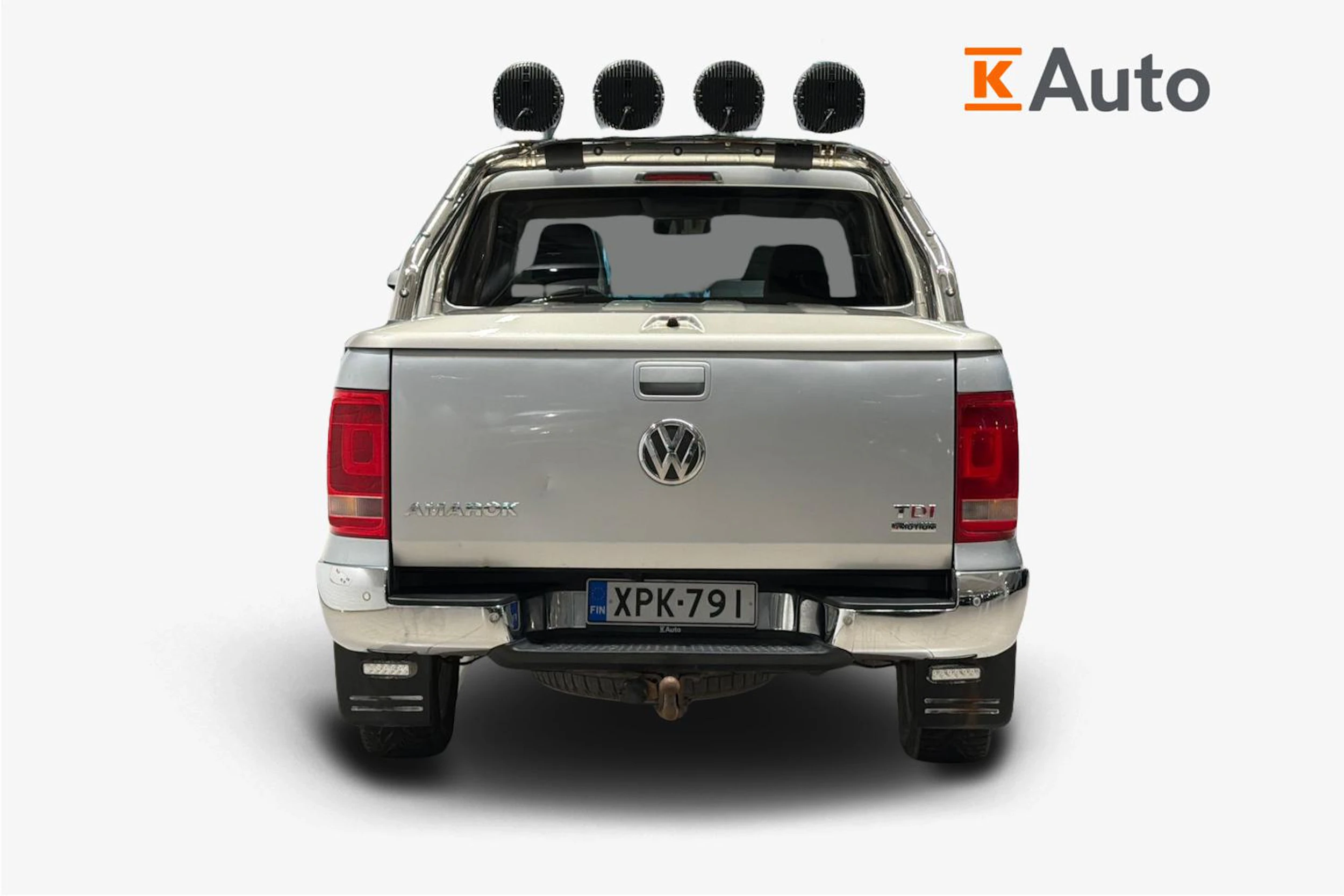 harmaa Volkswagen Amarok 2012 kuva 4.