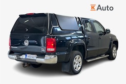 musta Volkswagen Amarok 2013 kuva 2.