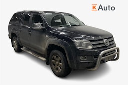 musta Volkswagen Amarok 2013 kuva 1.