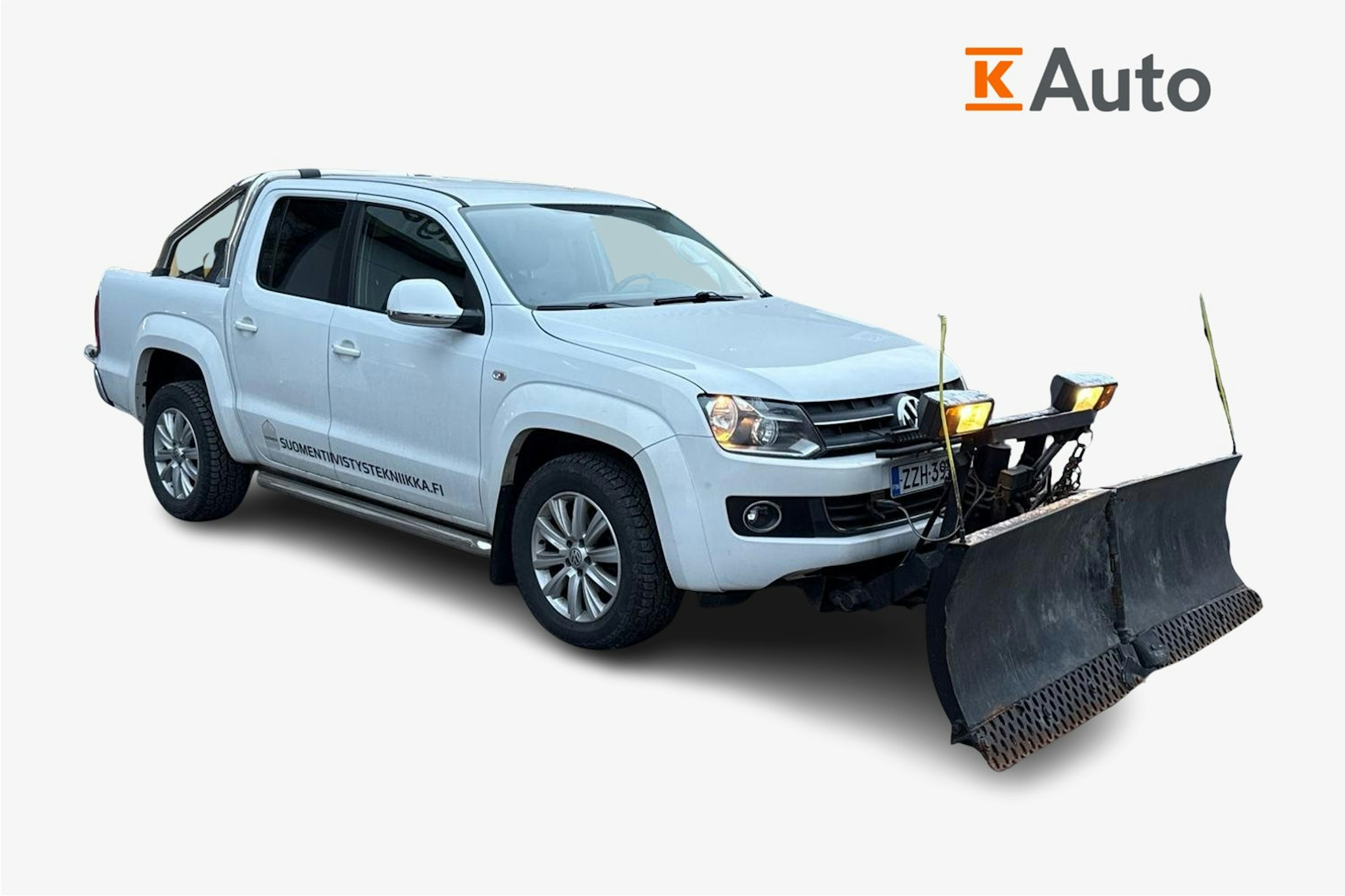 valkoinen Volkswagen Amarok 2013 kuva 1.