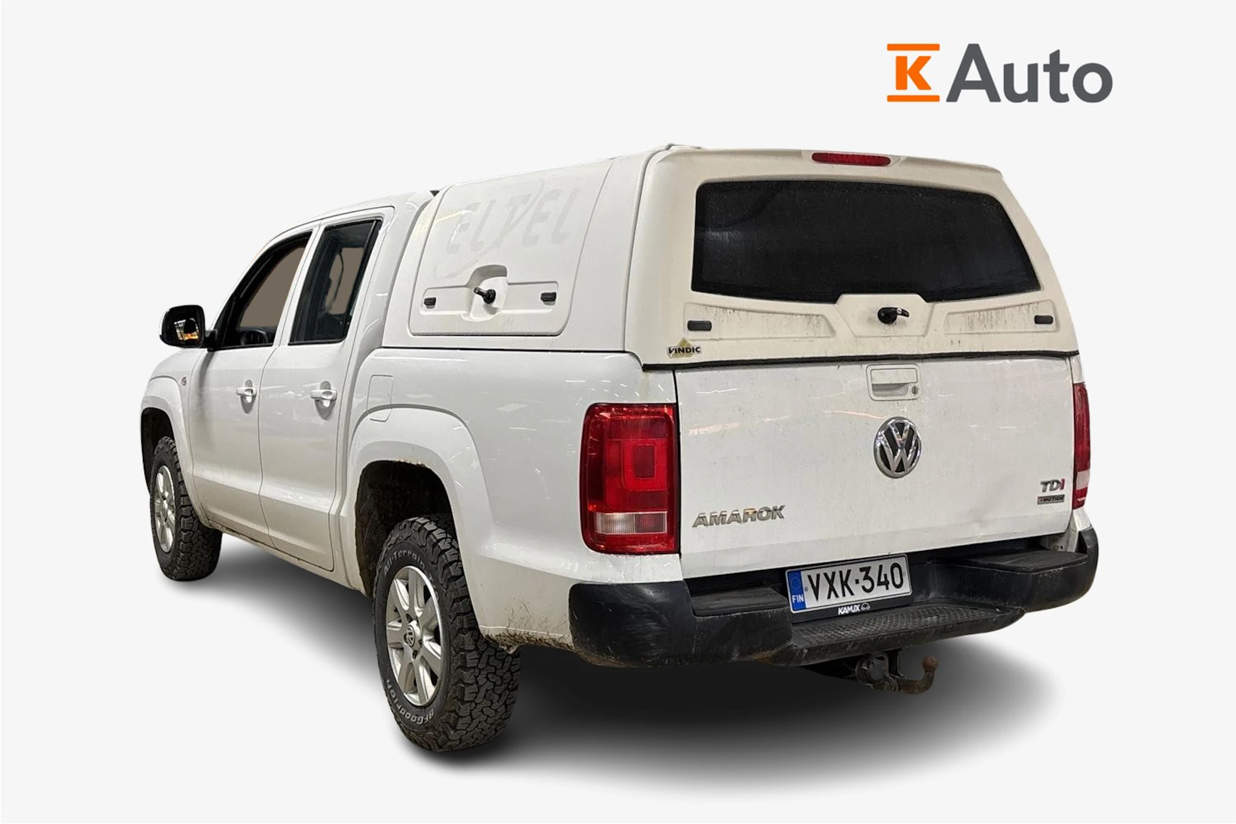 valkoinen Volkswagen Amarok 2014 kuva 2.