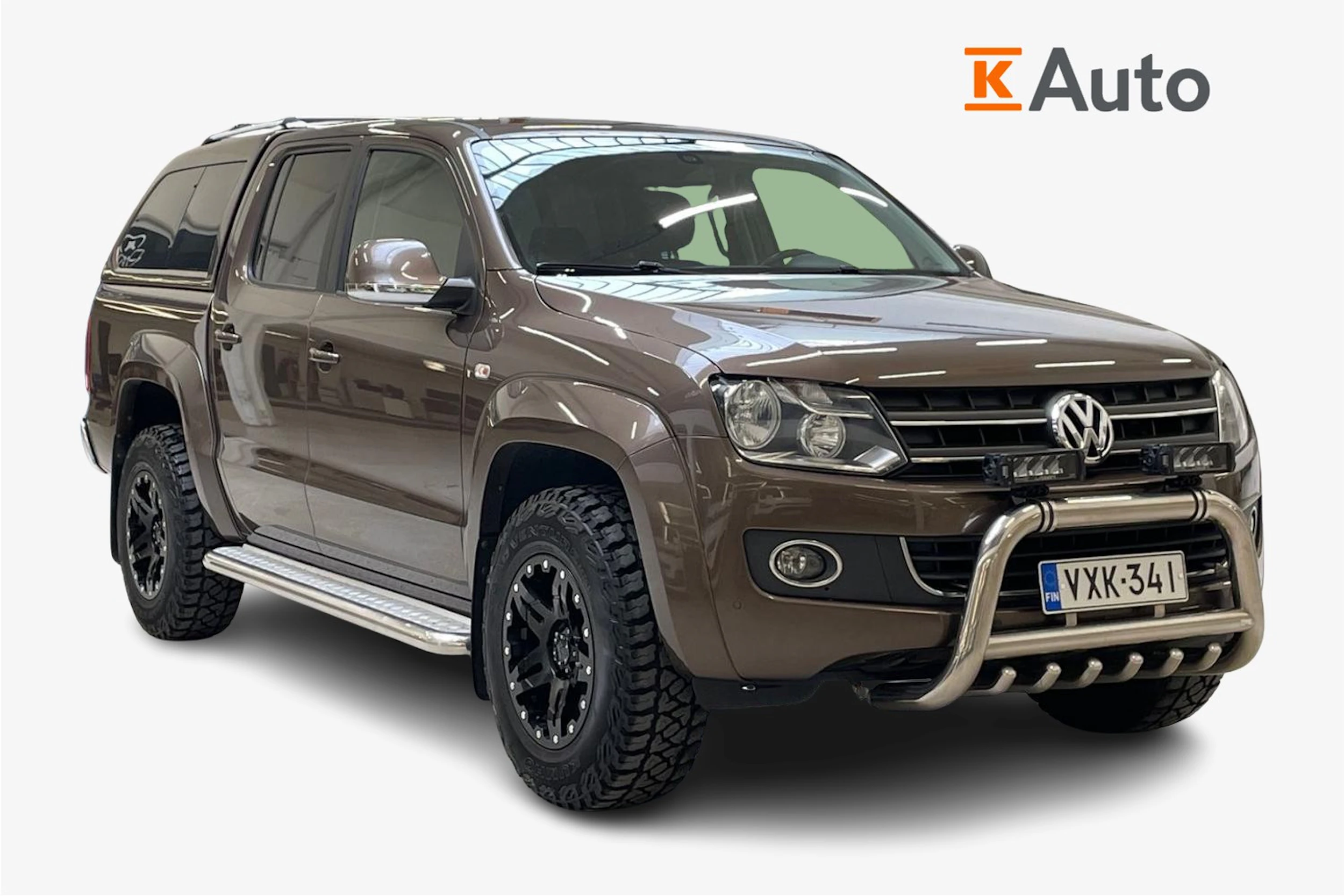 met. ruskea (beige) Volkswagen Amarok 2014 kuva 1.