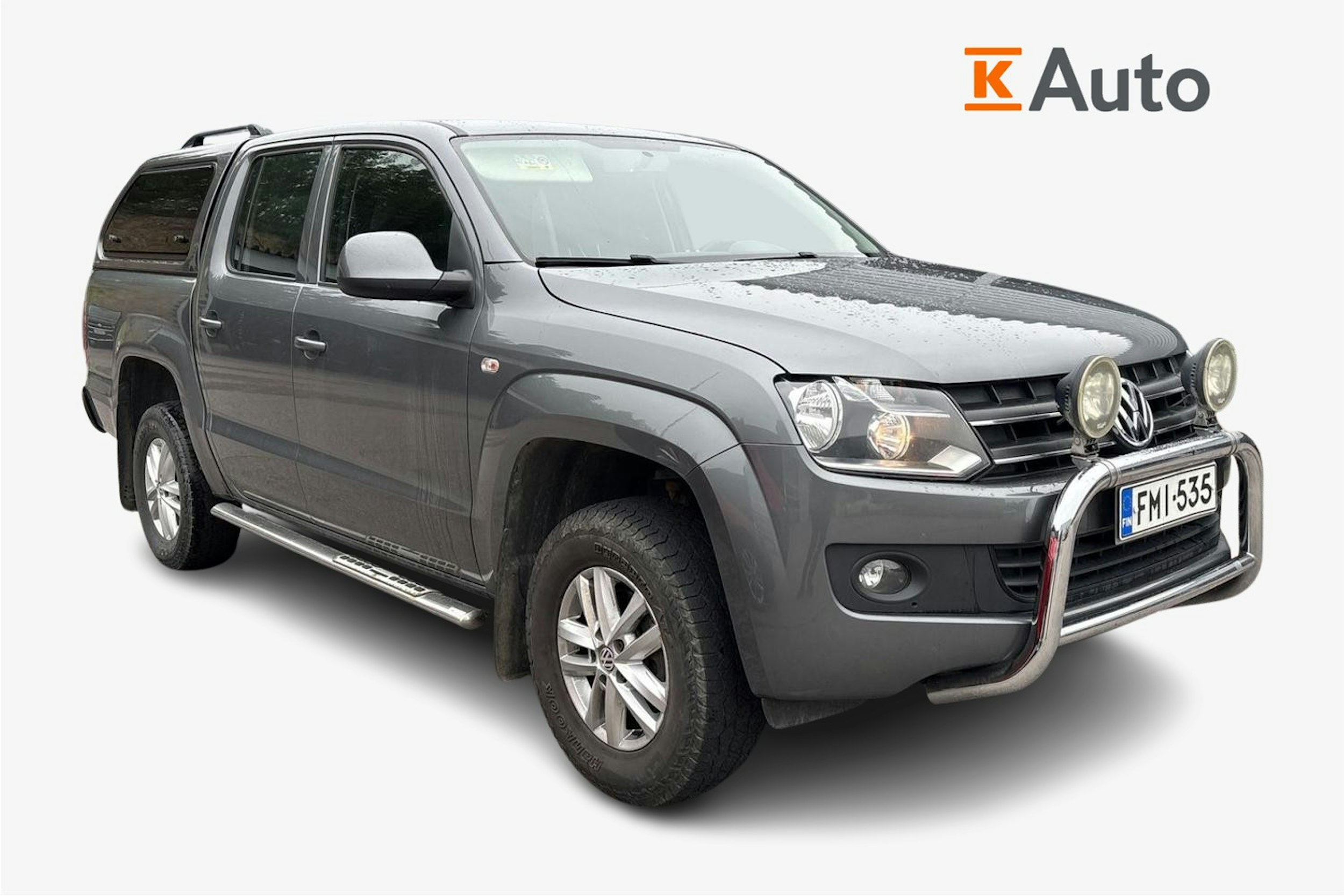 harmaa Volkswagen Amarok 2016 kuva 1.