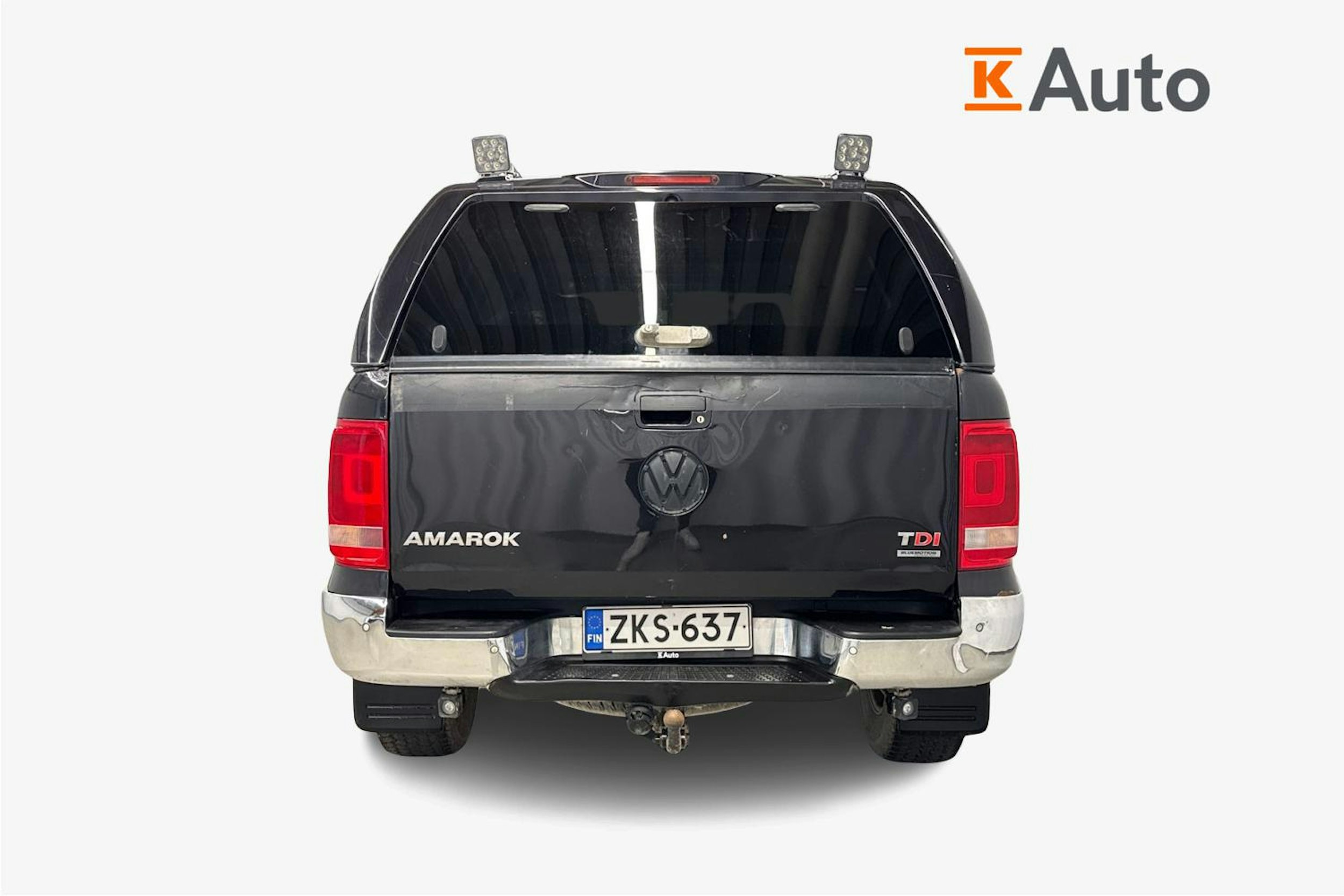 musta Volkswagen Amarok 2016 kuva 3.