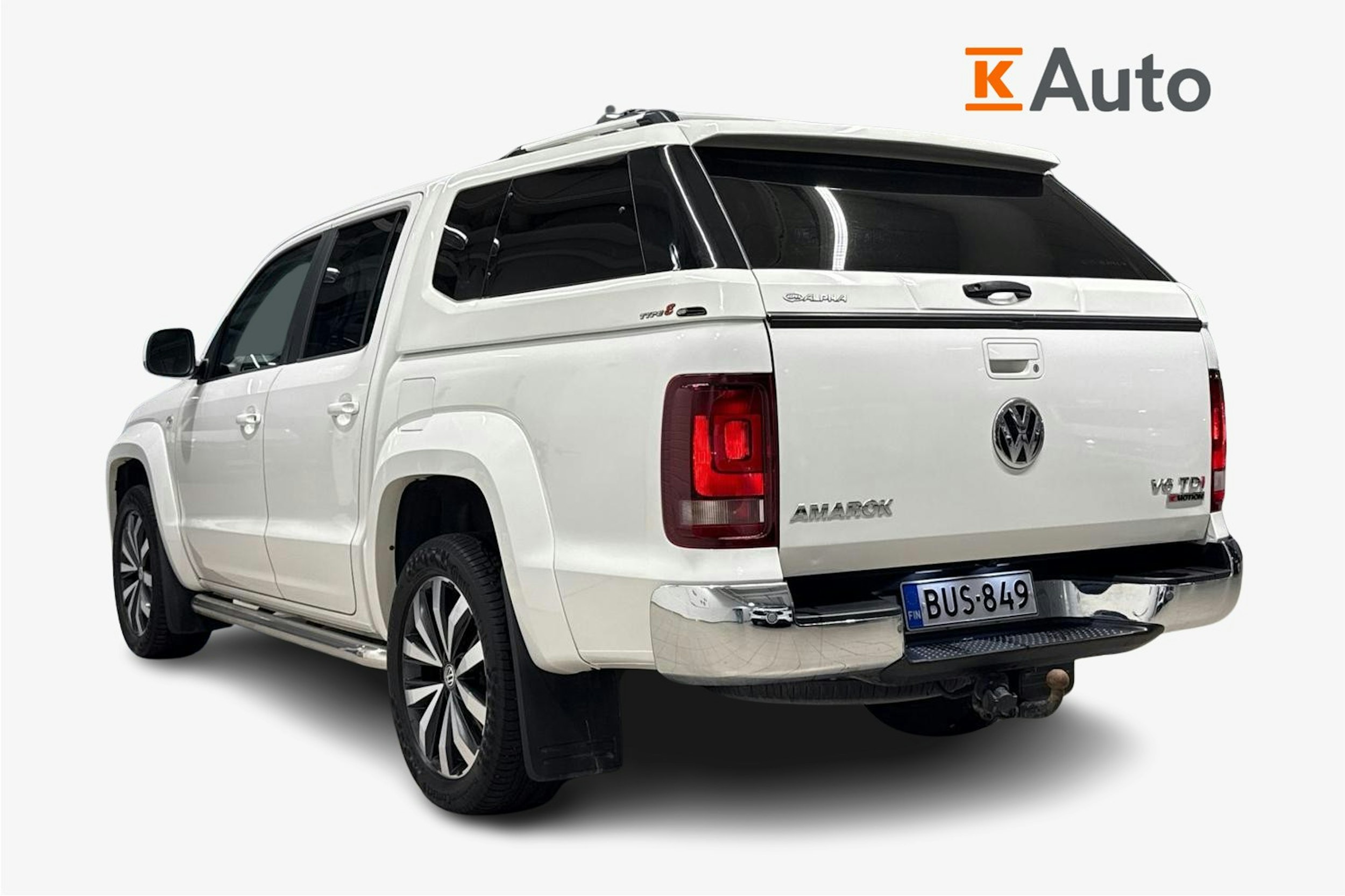 valkoinen Volkswagen Amarok 2017 kuva 2.