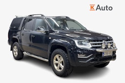 musta Volkswagen Amarok 2017 kuva 1.