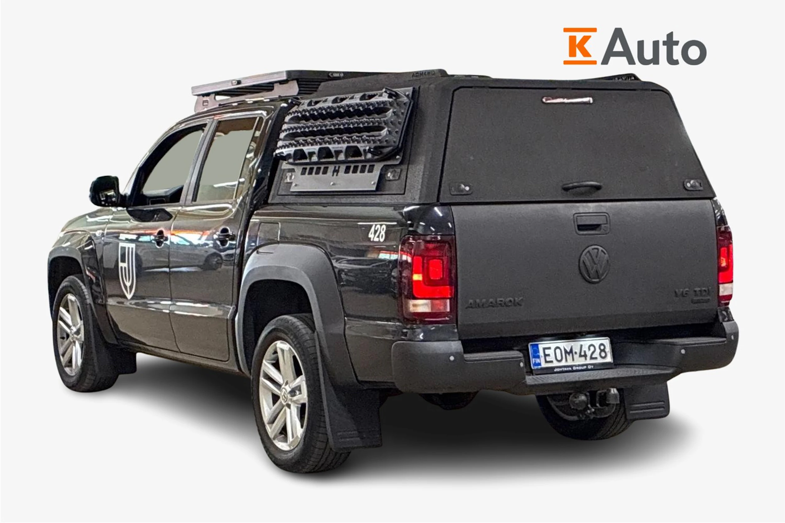 musta Volkswagen Amarok 2017 kuva 2.