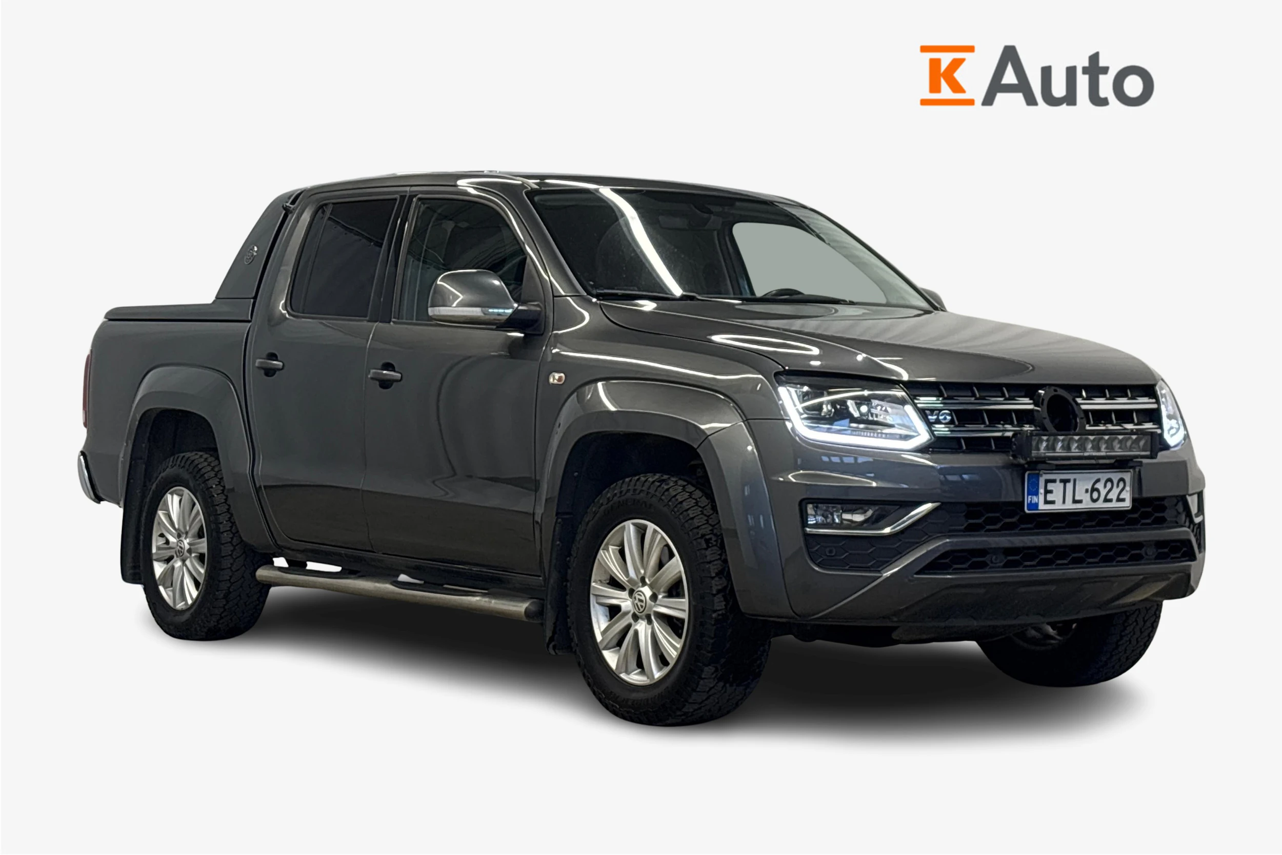 met. graffitinharmaa Volkswagen Amarok 2017 kuva 1.
