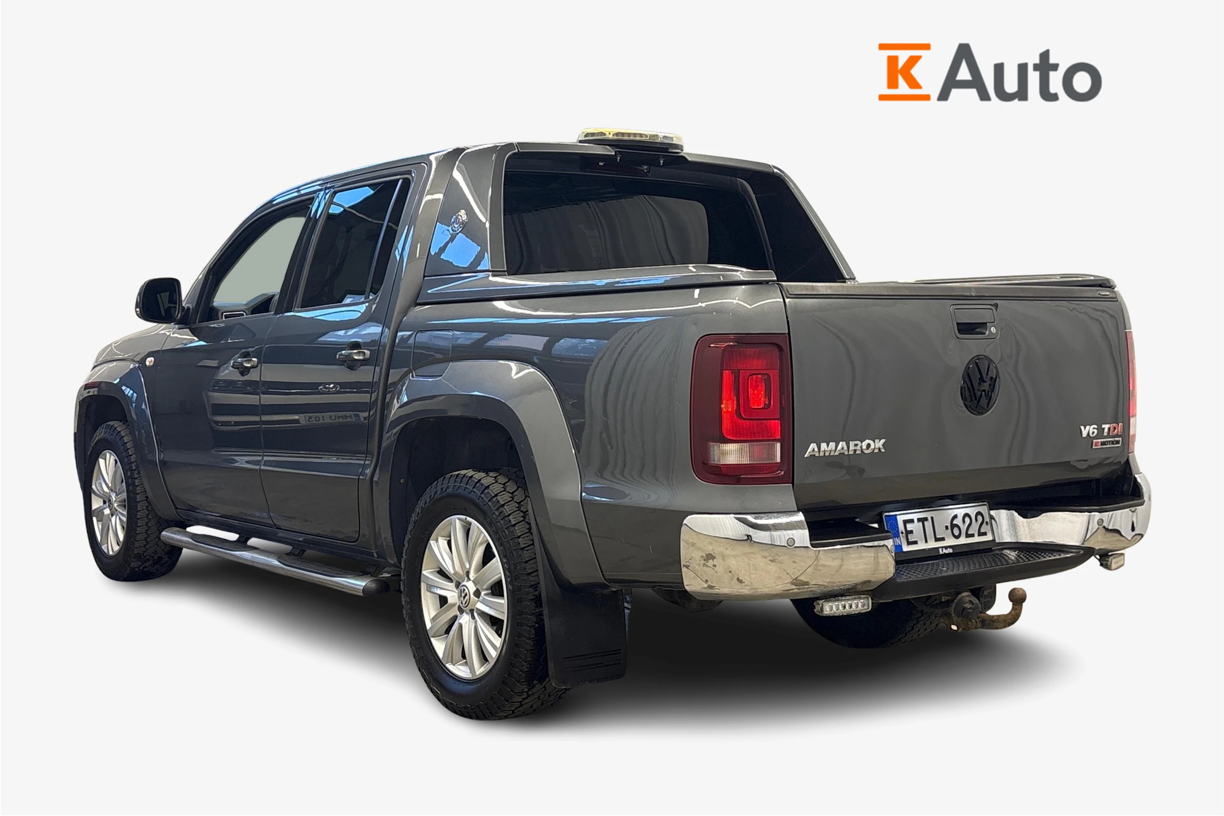 met. graffitinharmaa Volkswagen Amarok 2017 kuva 2.