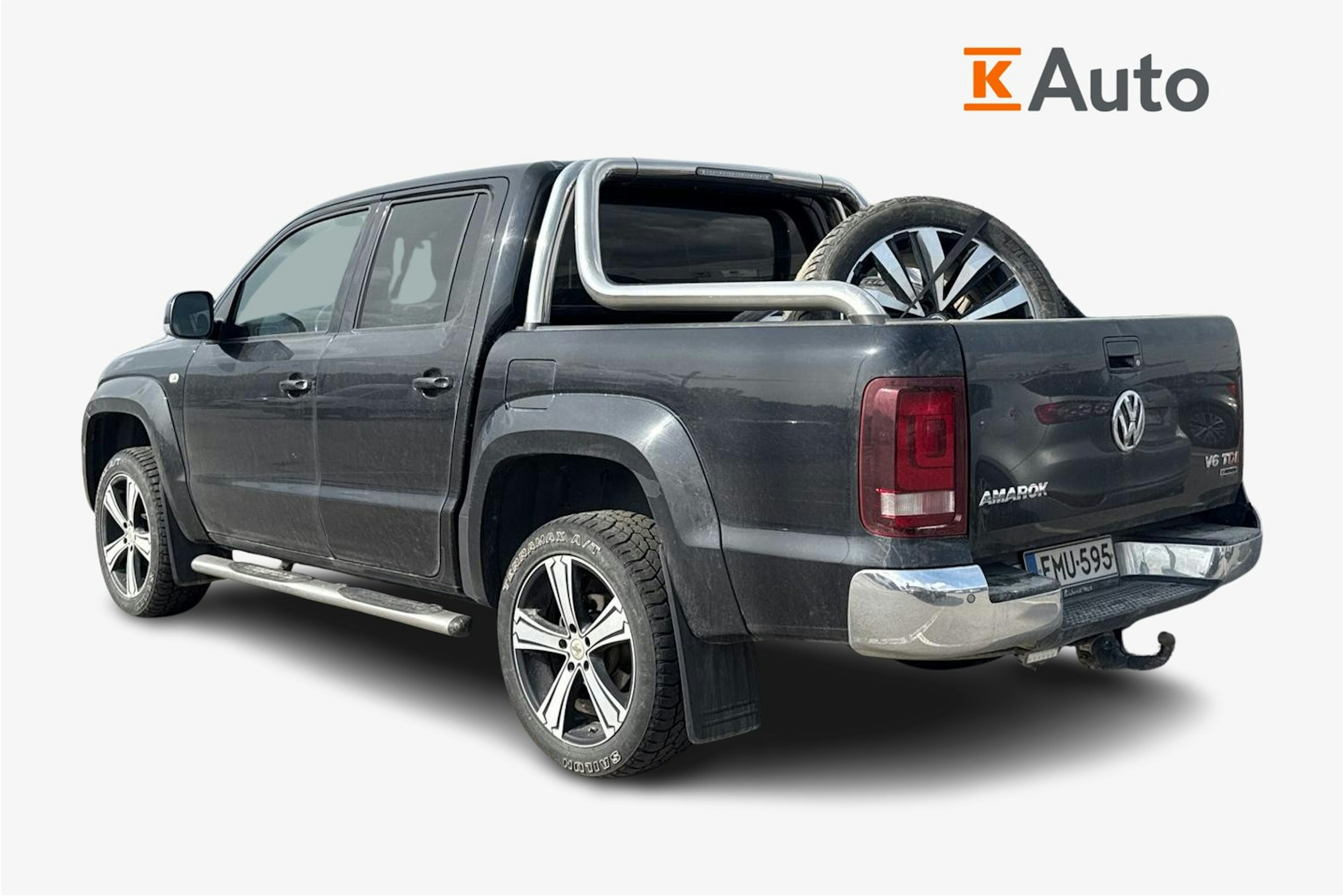 musta Volkswagen Amarok 2017 kuva 2.