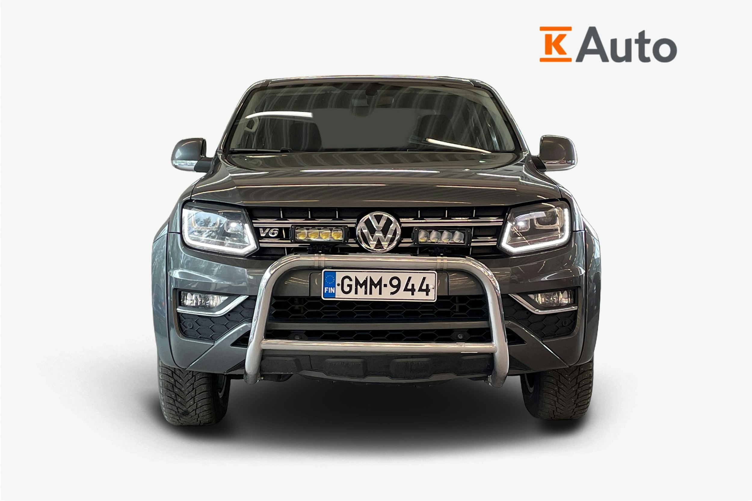 Harmaa Volkswagen Amarok 2017 kuva 4.