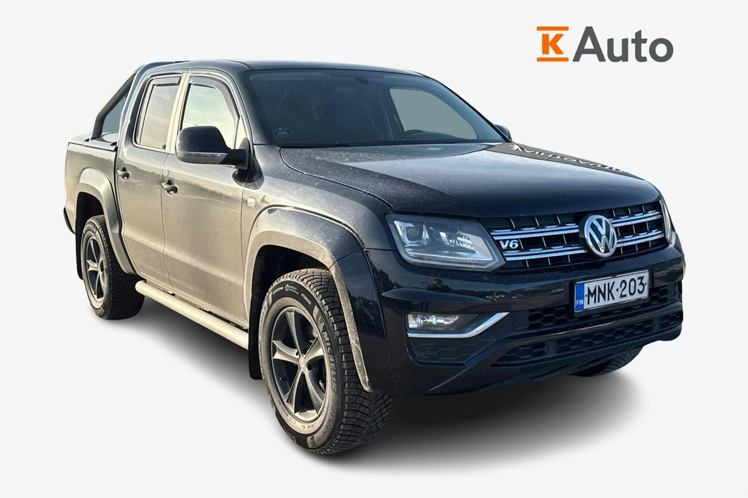 musta Volkswagen Amarok 2017 kuva 1.