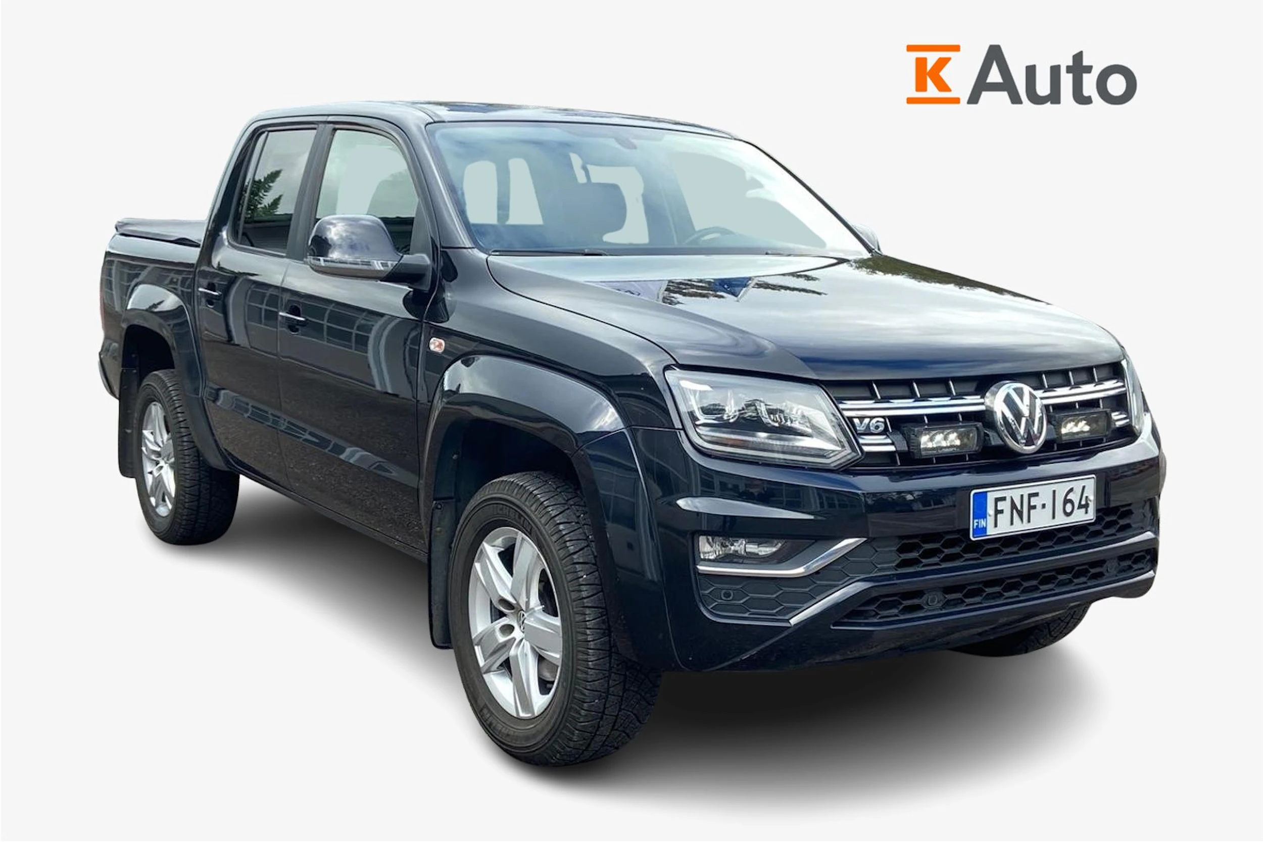 musta Volkswagen Amarok 2018 kuva 1.