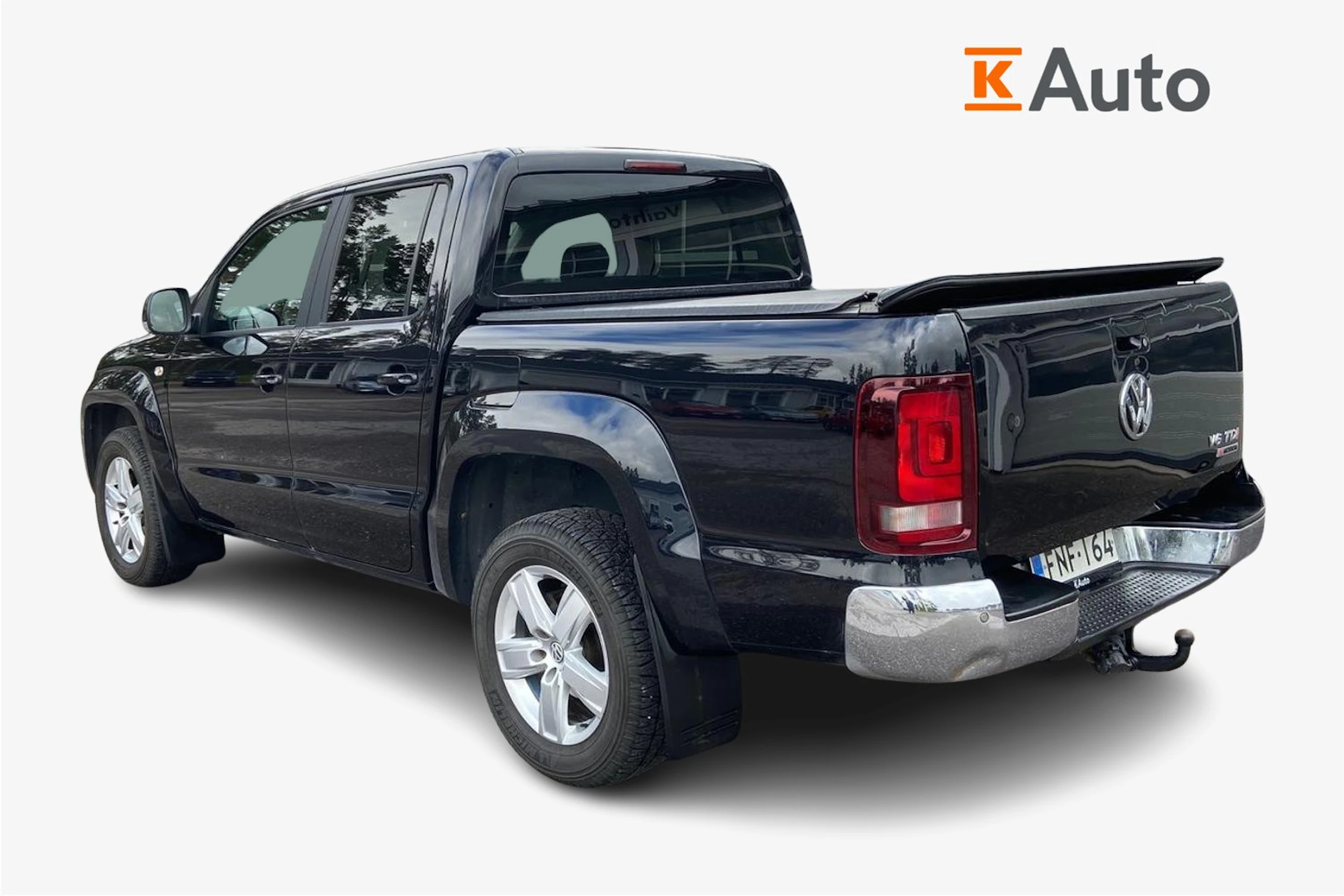 musta Volkswagen Amarok 2018 kuva 3.