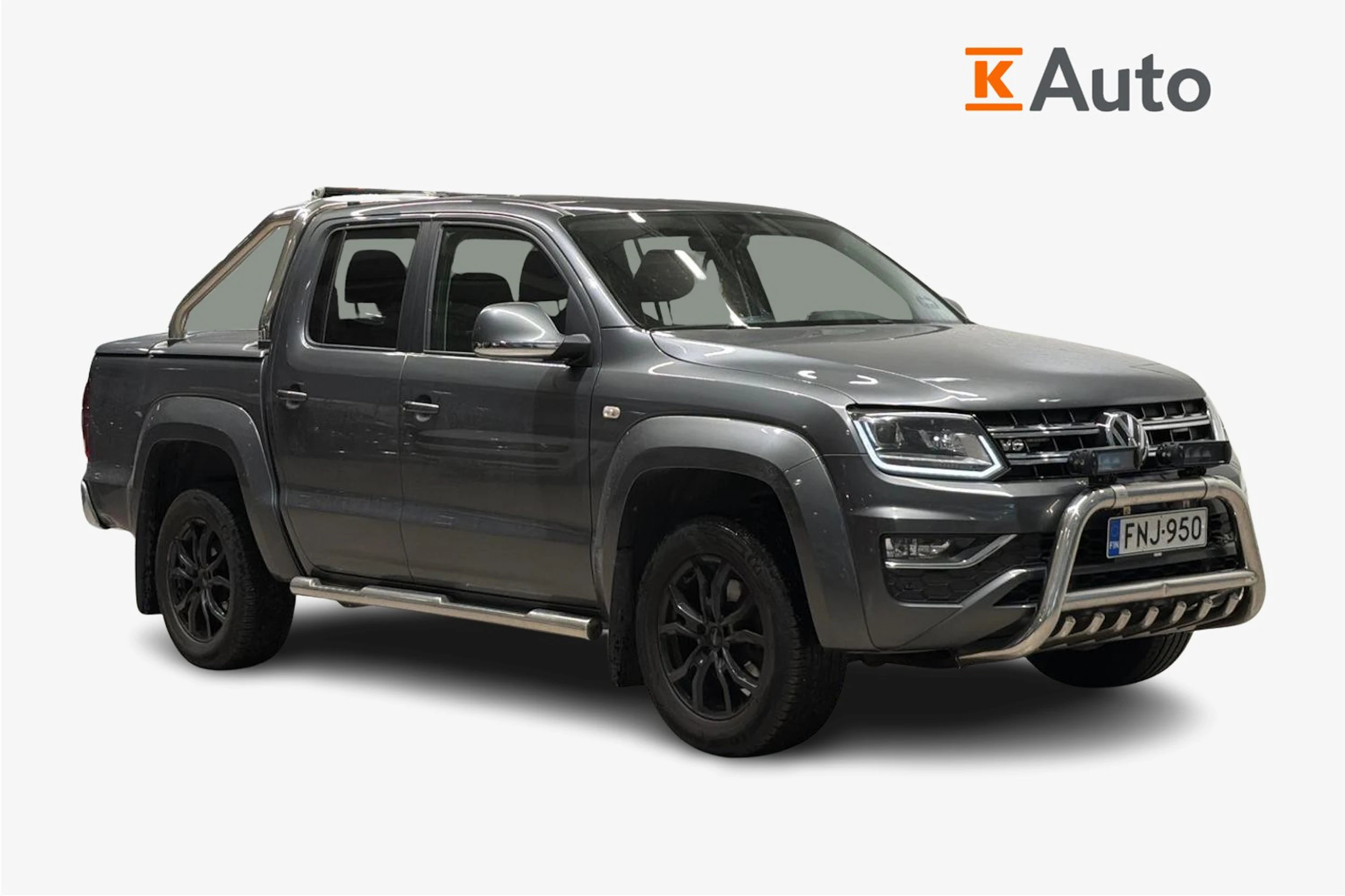 harmaa Volkswagen Amarok 2018 kuva 1.