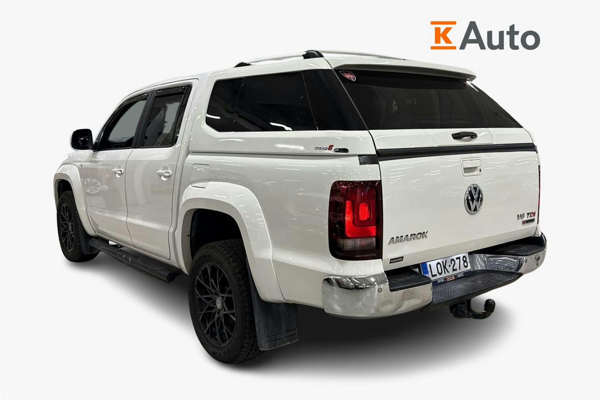 valkoinen Volkswagen Amarok 2018 kuva 2.