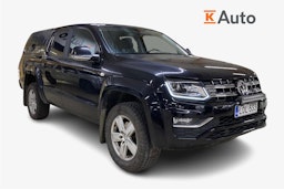 musta Volkswagen Amarok 2018 kuva 1.