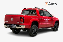 punainen Volkswagen Amarok 2018 kuva 3.