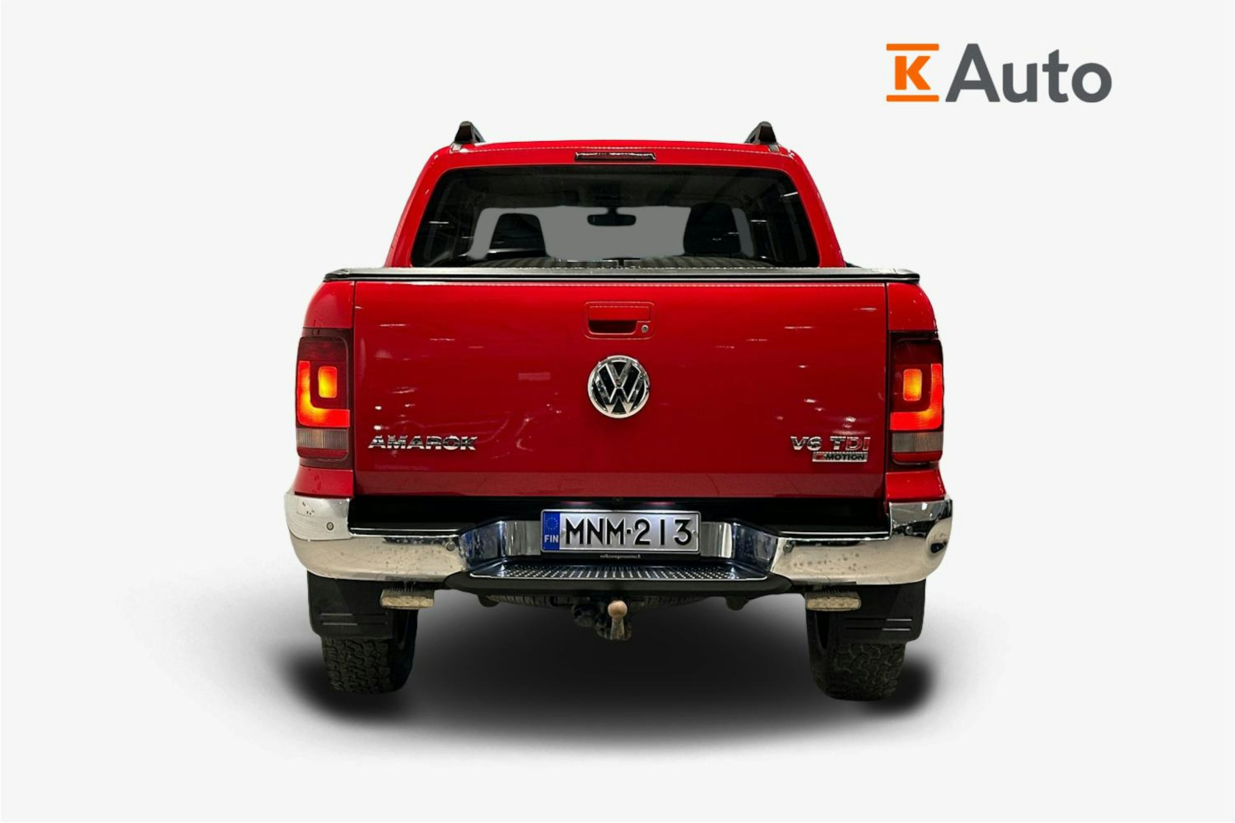 punainen Volkswagen Amarok 2018 kuva 4.
