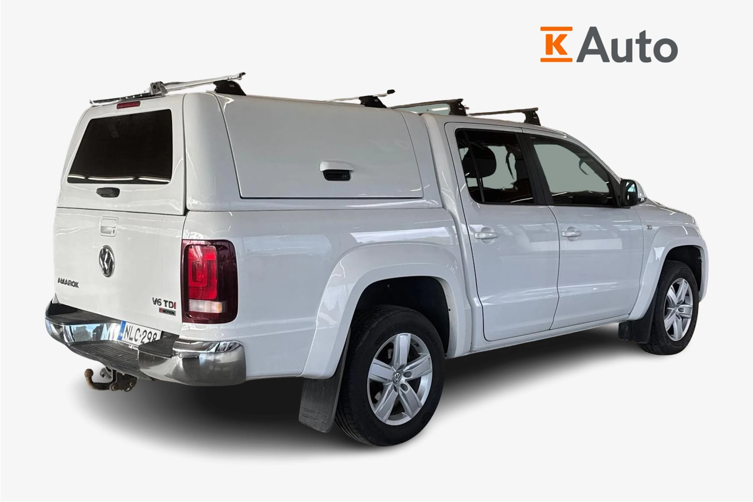 valkoinen Volkswagen Amarok 2018 kuva 2.