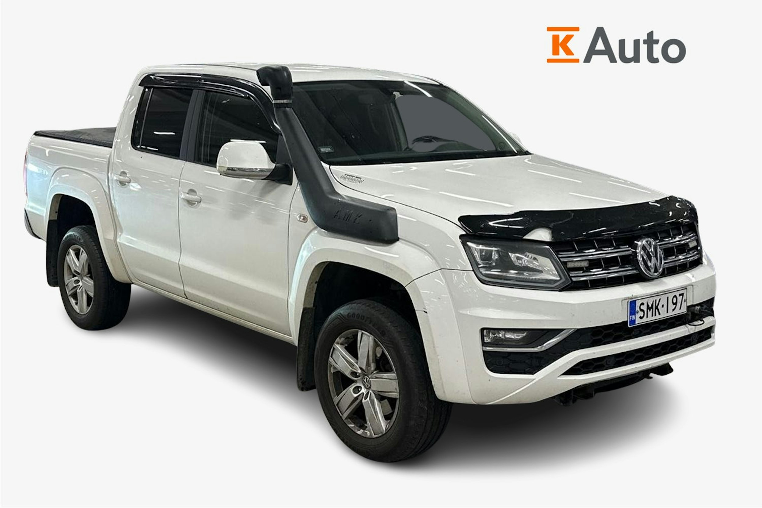 Valkoinen Volkswagen Amarok 2018 kuva 1.