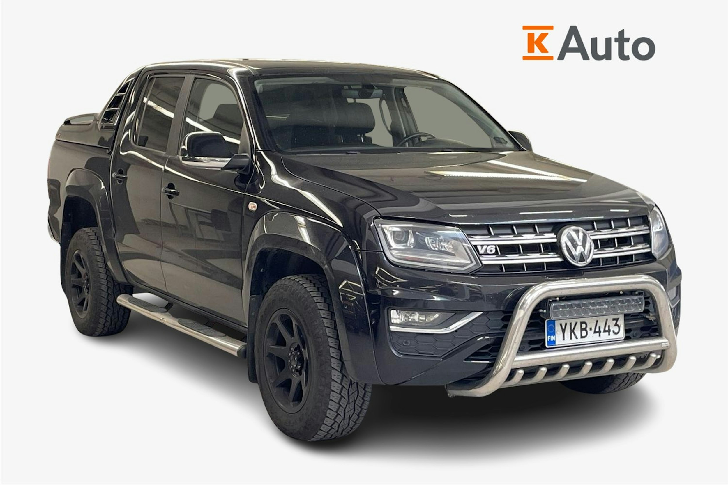 musta Volkswagen Amarok 2018 kuva 1.
