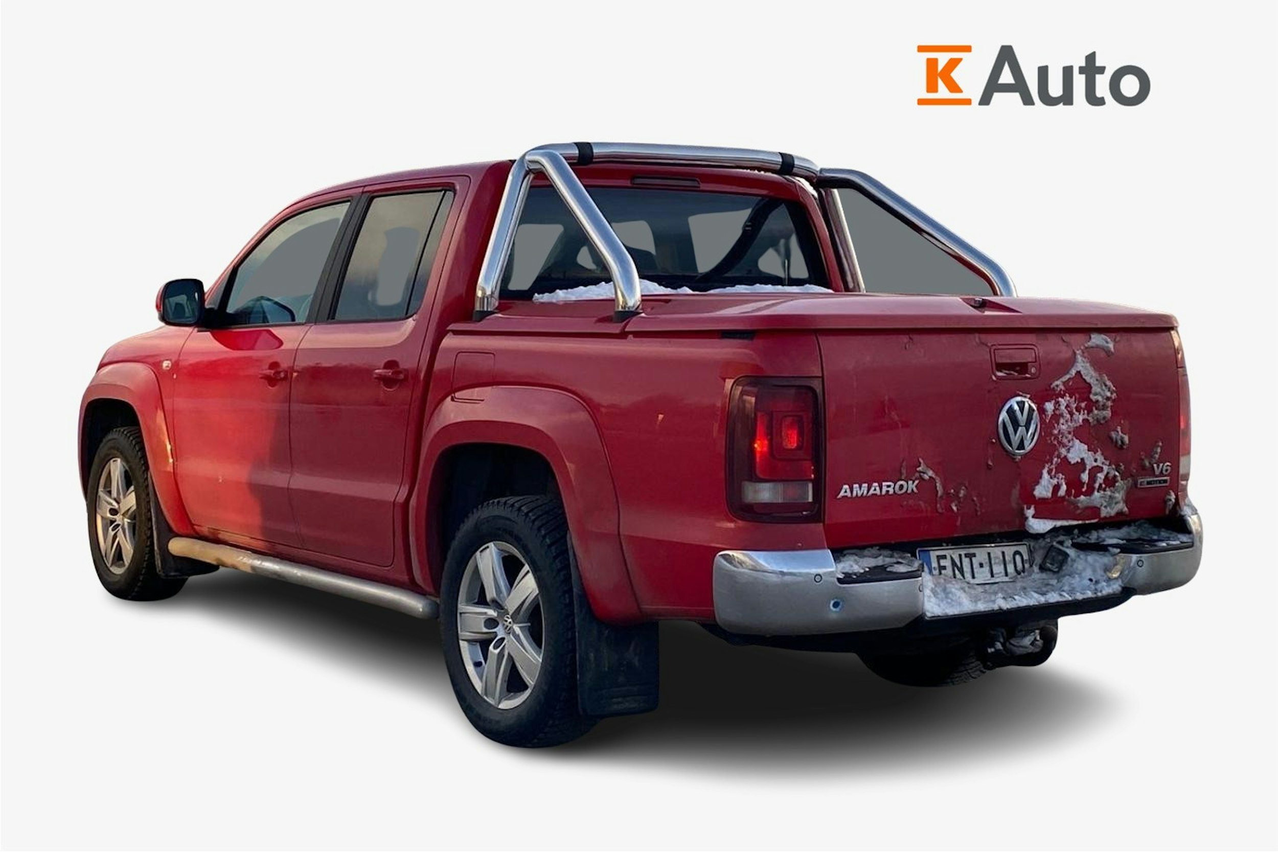 punainen Volkswagen Amarok 2019 kuva 2.