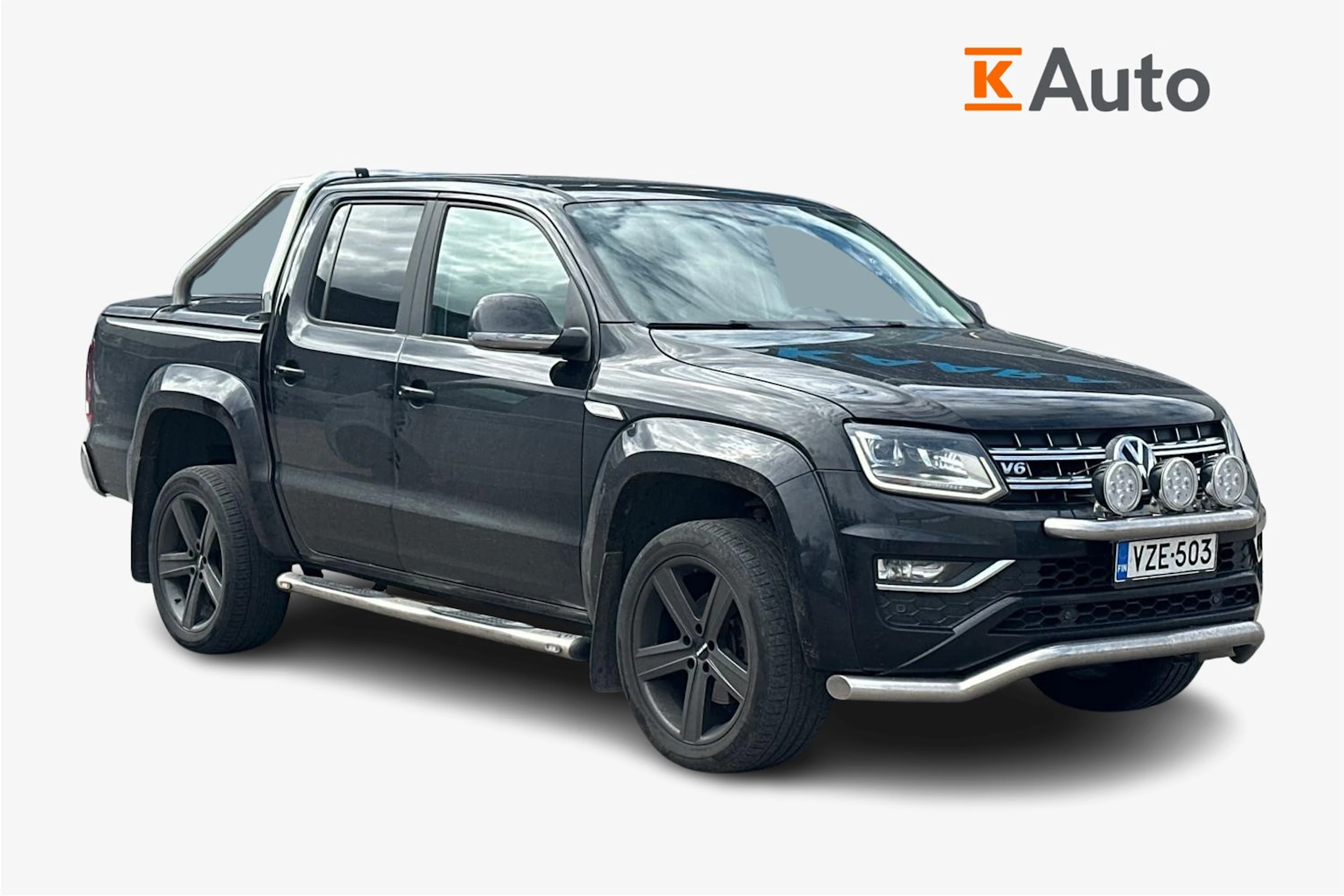 musta Volkswagen Amarok 2019 kuva 1.