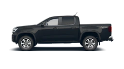 Midnight Black-musta metalliväri Volkswagen Amarok 2025 kuva 4.