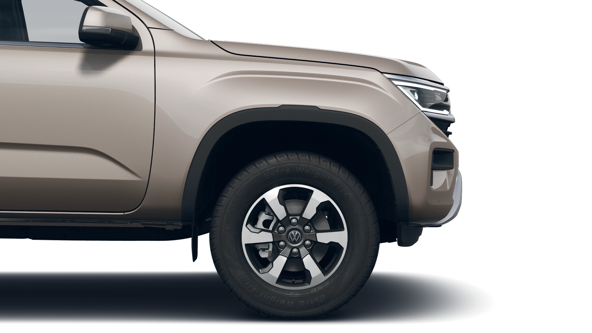Bright Beige-beige metallihohtoväri Volkswagen Amarok 2025 kuva 9.