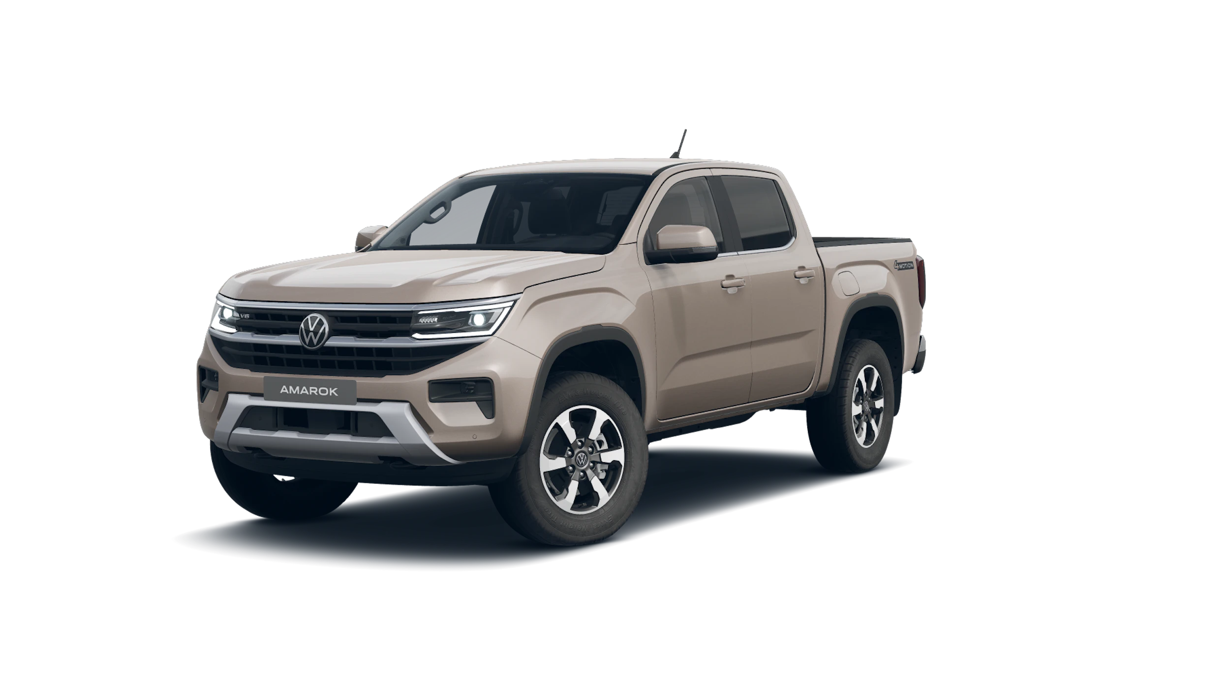 Bright Beige-beige metallihohtoväri Volkswagen Amarok 2025 kuva 3.
