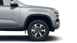 Medium Silver-hopea metallihohtoväri Volkswagen Amarok 2025 kuva 9.