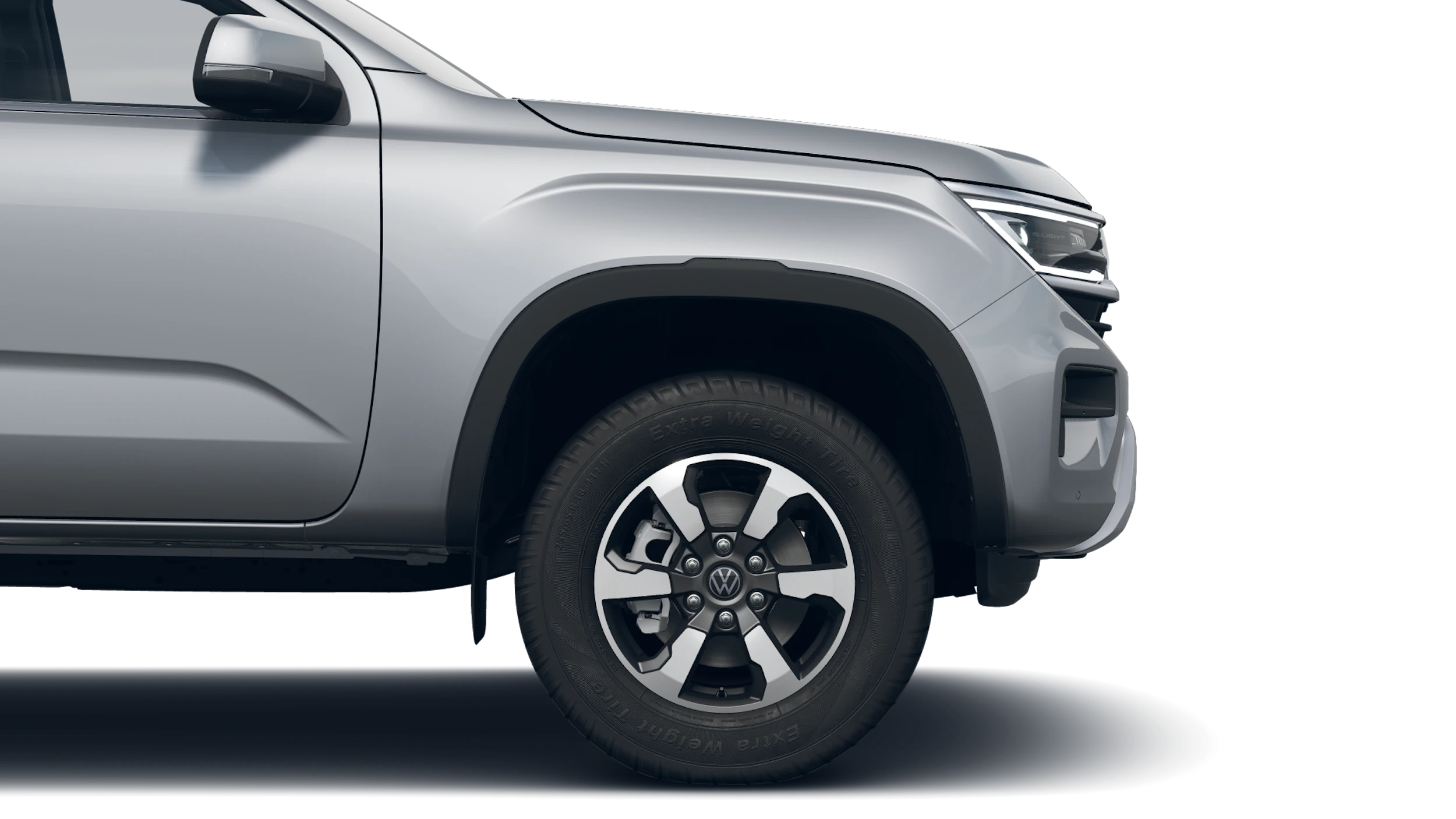 Medium Silver-hopea metallihohtoväri Volkswagen Amarok 2025 kuva 9.