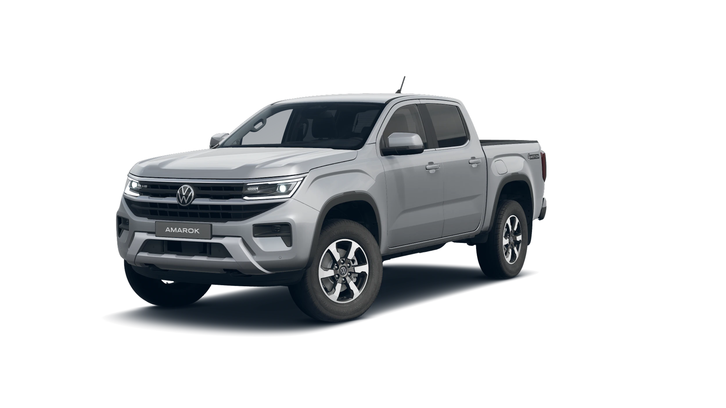 Medium Silver-hopea metallihohtovri Volkswagen Amarok 2026 kuva 3.