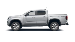 Medium Silver-hopea metallihohtovri Volkswagen Amarok 2026 kuva 4.