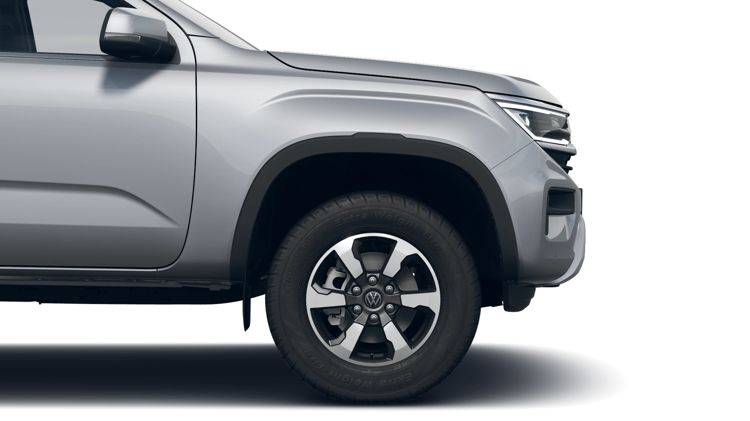 Medium Silver-hopea metallihohtovri Volkswagen Amarok 2026 kuva 9.