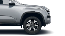 Medium Silver-hopea metallihohtovri Volkswagen Amarok 2026 kuva 9.