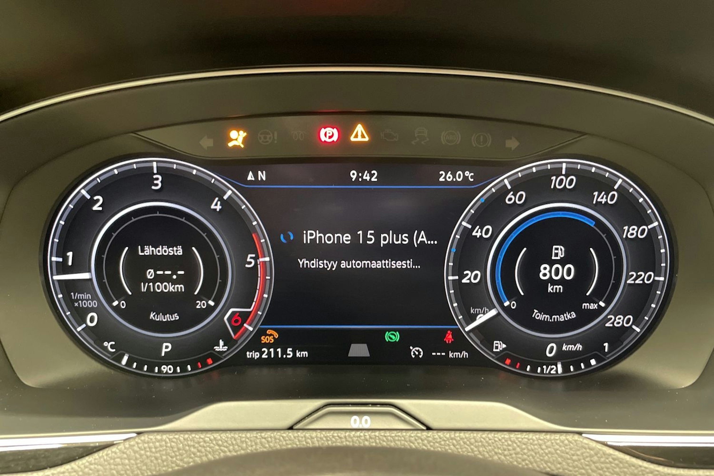 Sininen Volkswagen Arteon 2017 kuva 15.