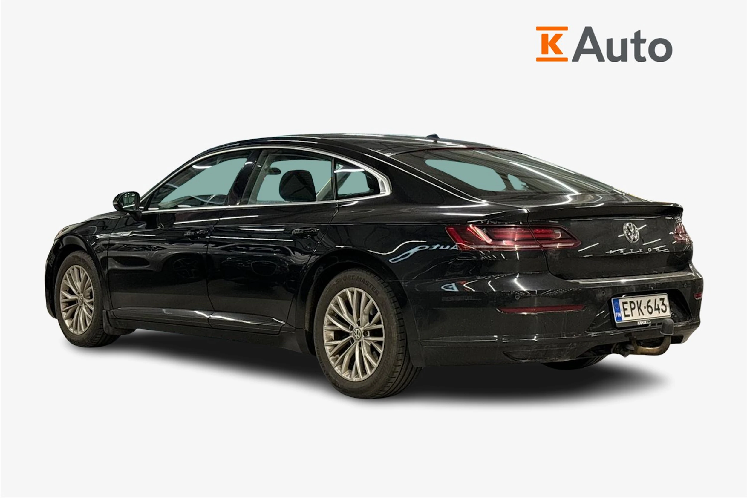 musta Volkswagen Arteon 2018 kuva 2.