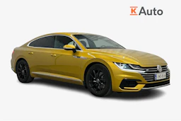 keltainen Volkswagen Arteon 2018 kuva 1.