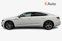 valkoinen Volkswagen Arteon 2018 kuva 5.