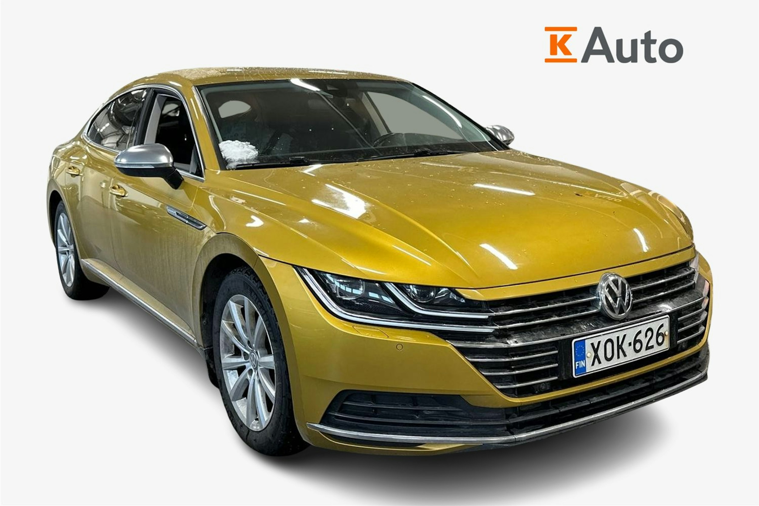 Keltainen Volkswagen Arteon 2018 kuva 1.