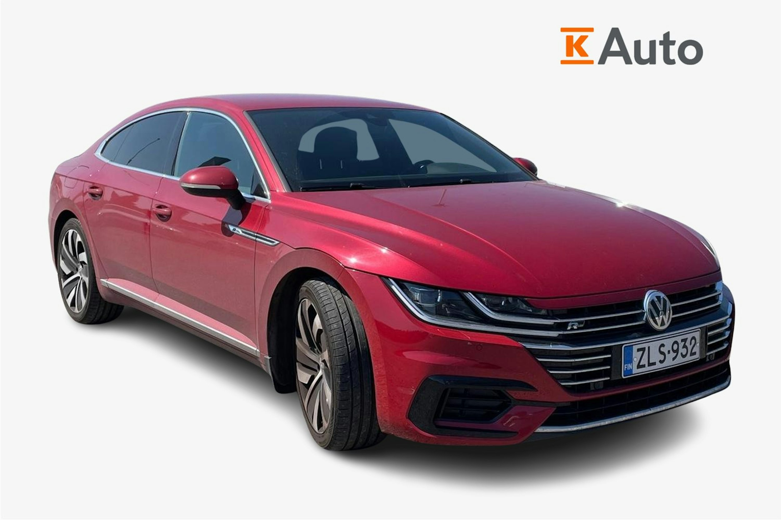 punainen Volkswagen Arteon 2018 kuva 1.