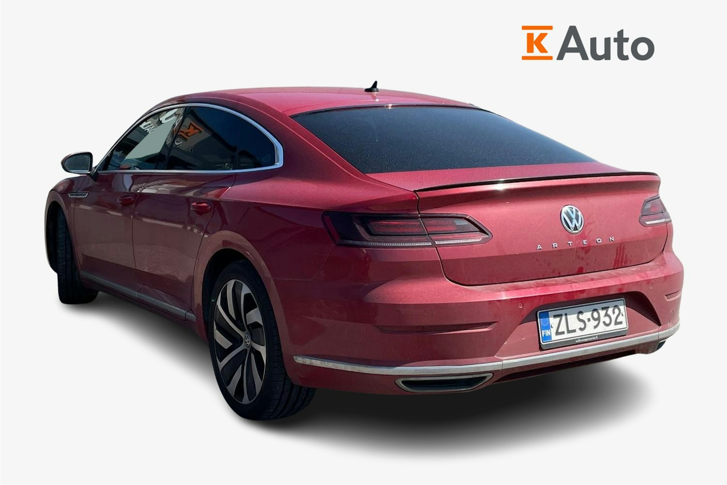 punainen Volkswagen Arteon 2018 kuva 2.