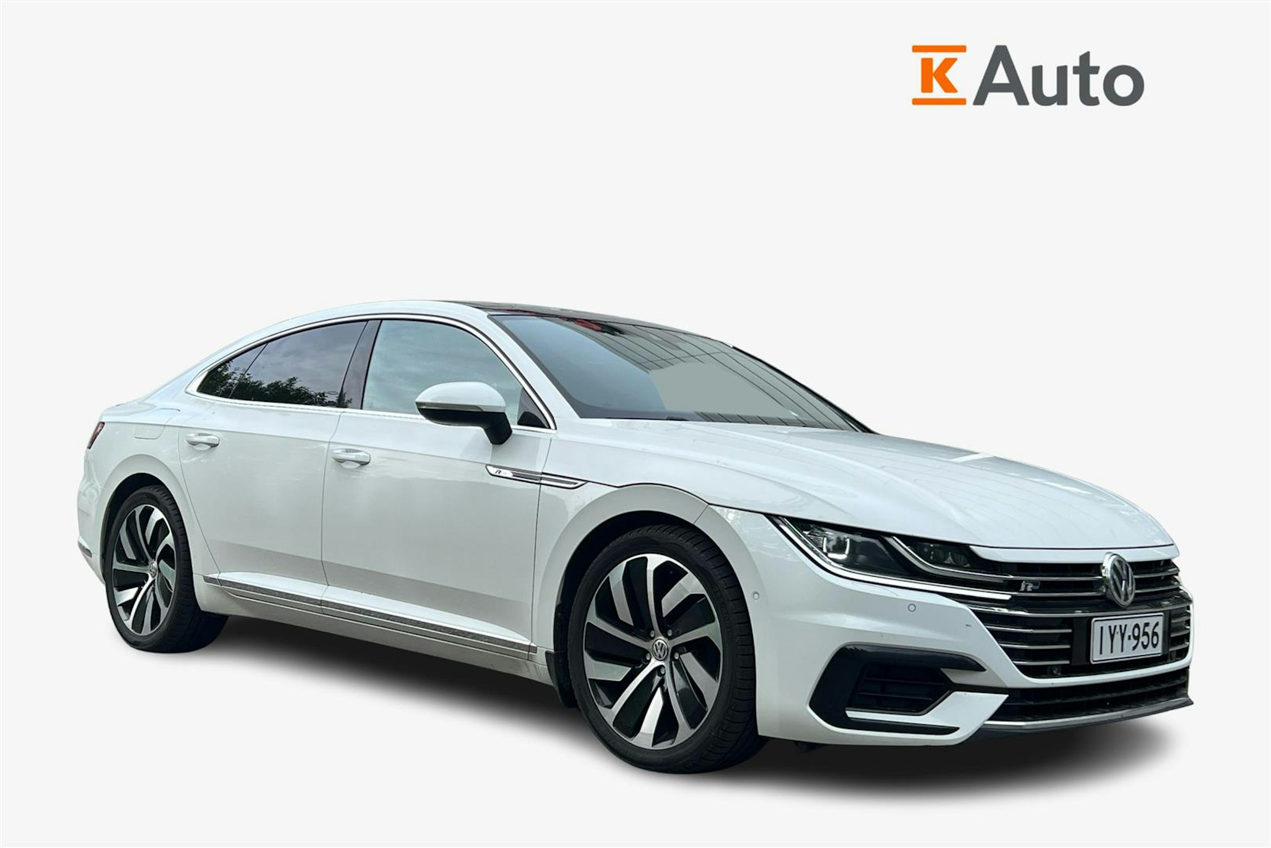 valkoinen Volkswagen Arteon 2019 kuva 1.