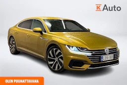 keltainen Volkswagen Arteon 2019 kuva 1.