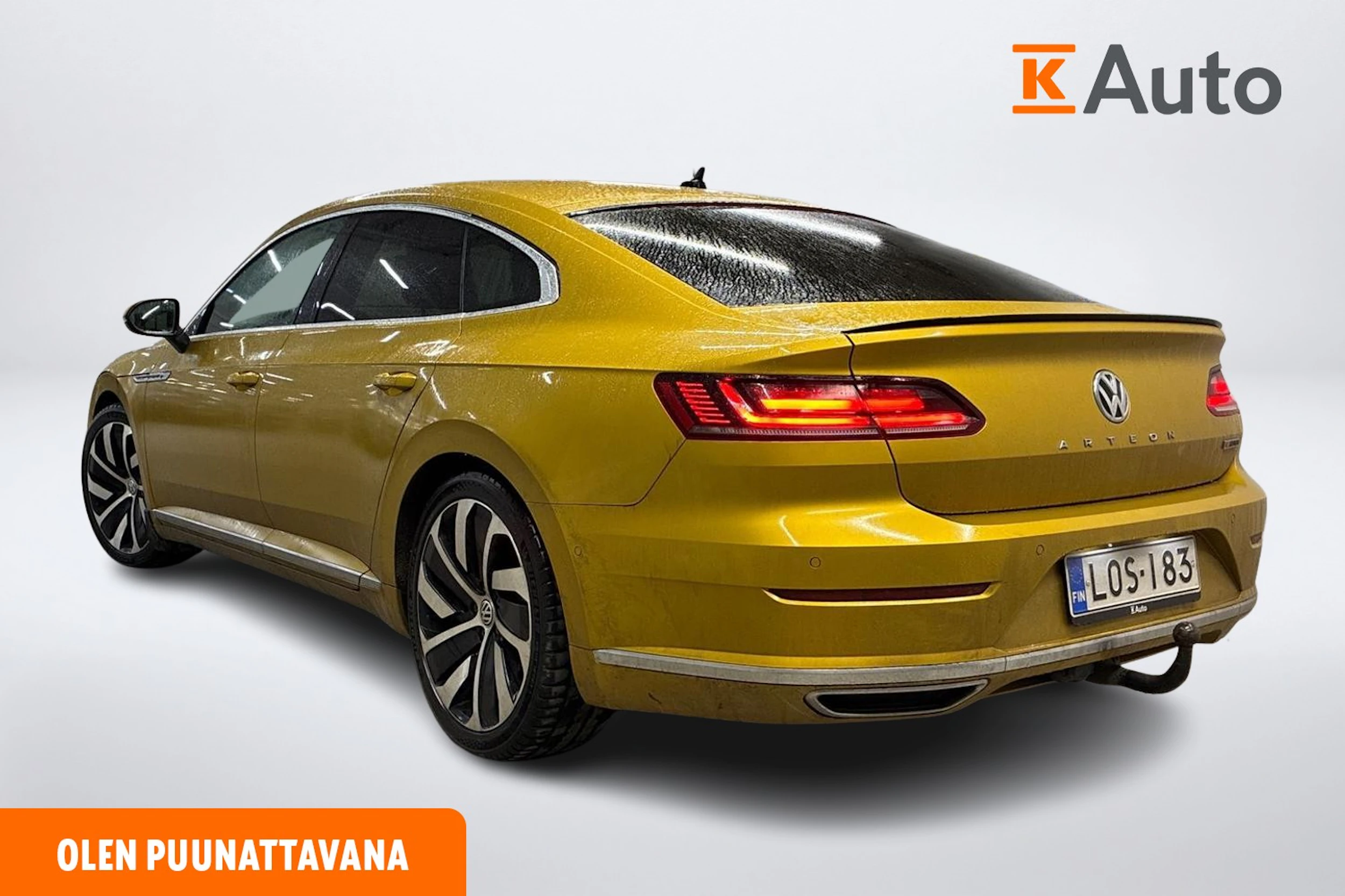 keltainen Volkswagen Arteon 2019 kuva 2.