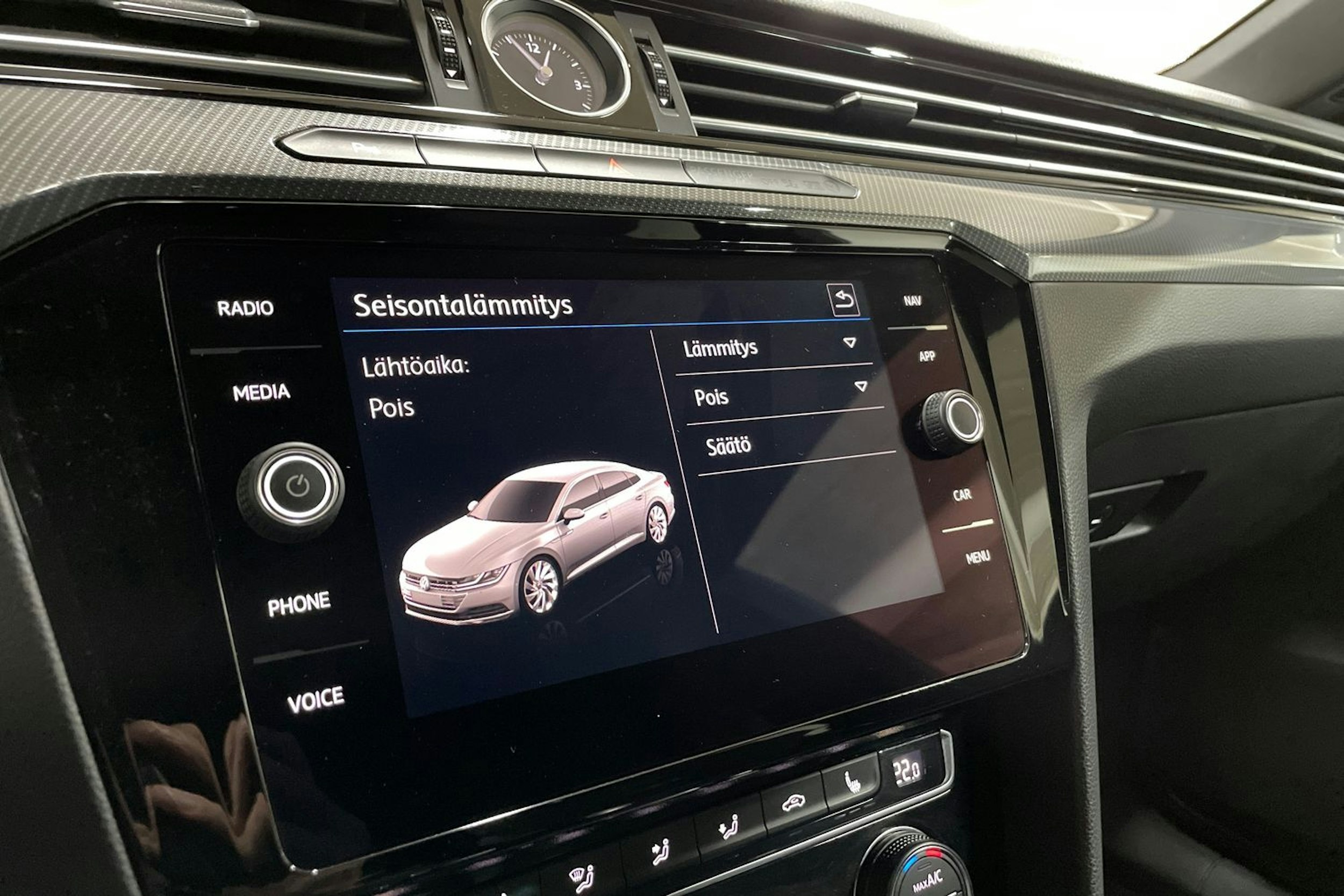 Musta Volkswagen Arteon 2019 kuva 33.