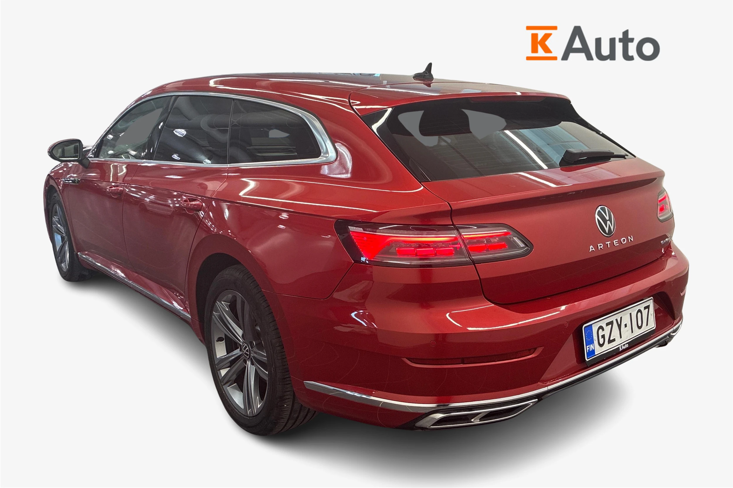 punainen Volkswagen Arteon 2021 kuva 3.